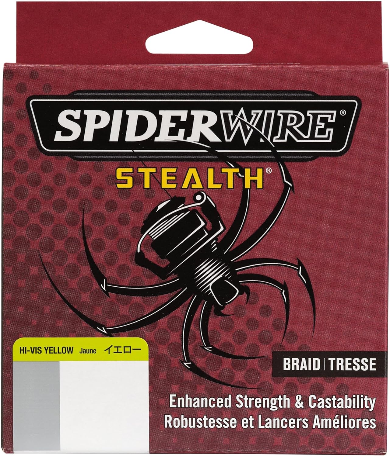 SpiderWire Stealth Braid Fishing Line - High Strength, Low Visibility | 150 Yards, Green