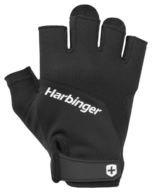 Harbinger Training Grip Weightlifting Workout Gloves 2.0, Small, Black