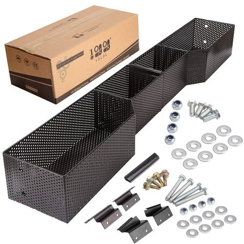 10L0L Golf Cart Front Inner Storage Basket for Club Car Precedent and Club Car DS 2000-UP Models, Large Compartments Dashboard Front Storage Tray Organizer