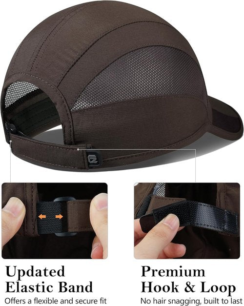 GADIEMKENSD Quick Dry Running Hat - Cooling & Breathable Mesh Design for Ultimate Comfort