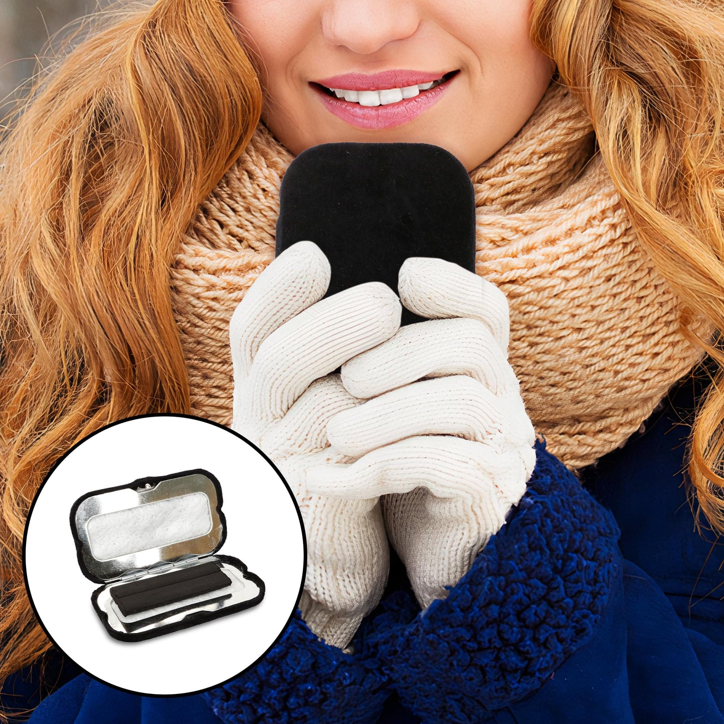 Charcoal Hand Warmer – 12 Solid Fuel Replacement Sticks, Pocket Warmers, Handy & Perfect for Outdoors