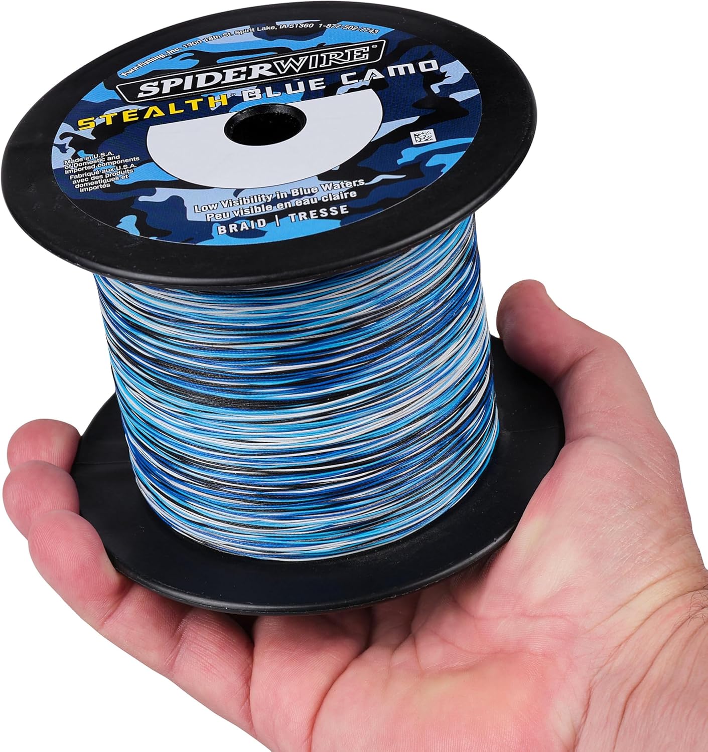 SpiderWire Stealth Braid Fishing Line - Ultra-Strong, Low-Visibility, 150 Yards, Green