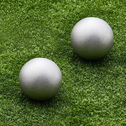 Silipull Shot Put Balls Track and Field Iron Shot Put Outdoor Cast Metal Shotput Weight Balls for Beginners Throwers Outdoor Practice(Sliver,12 Lbs)