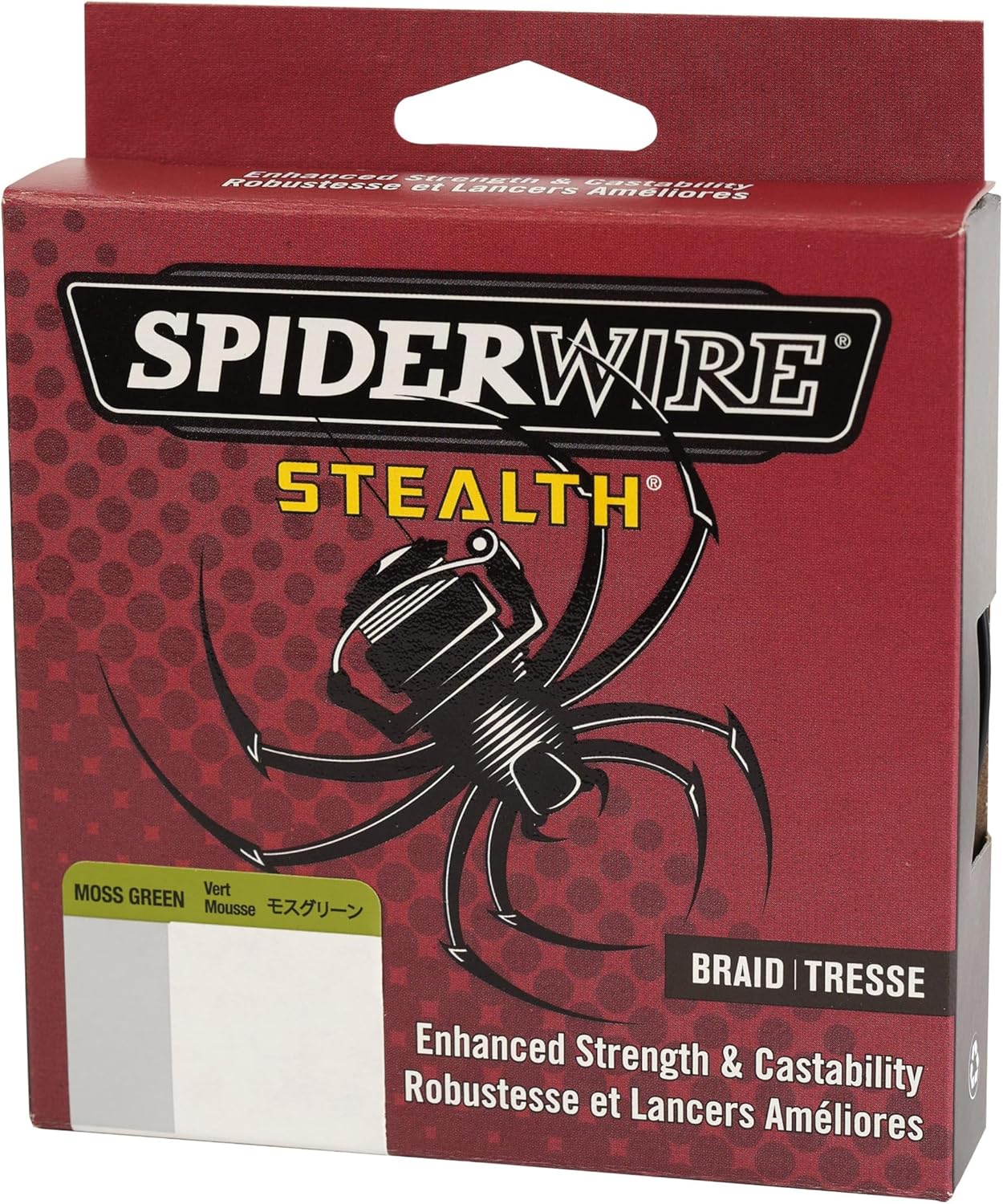 SpiderWire Stealth Braid Fishing Line - Durable, High-Performance Line for Anglers | 150 Yards