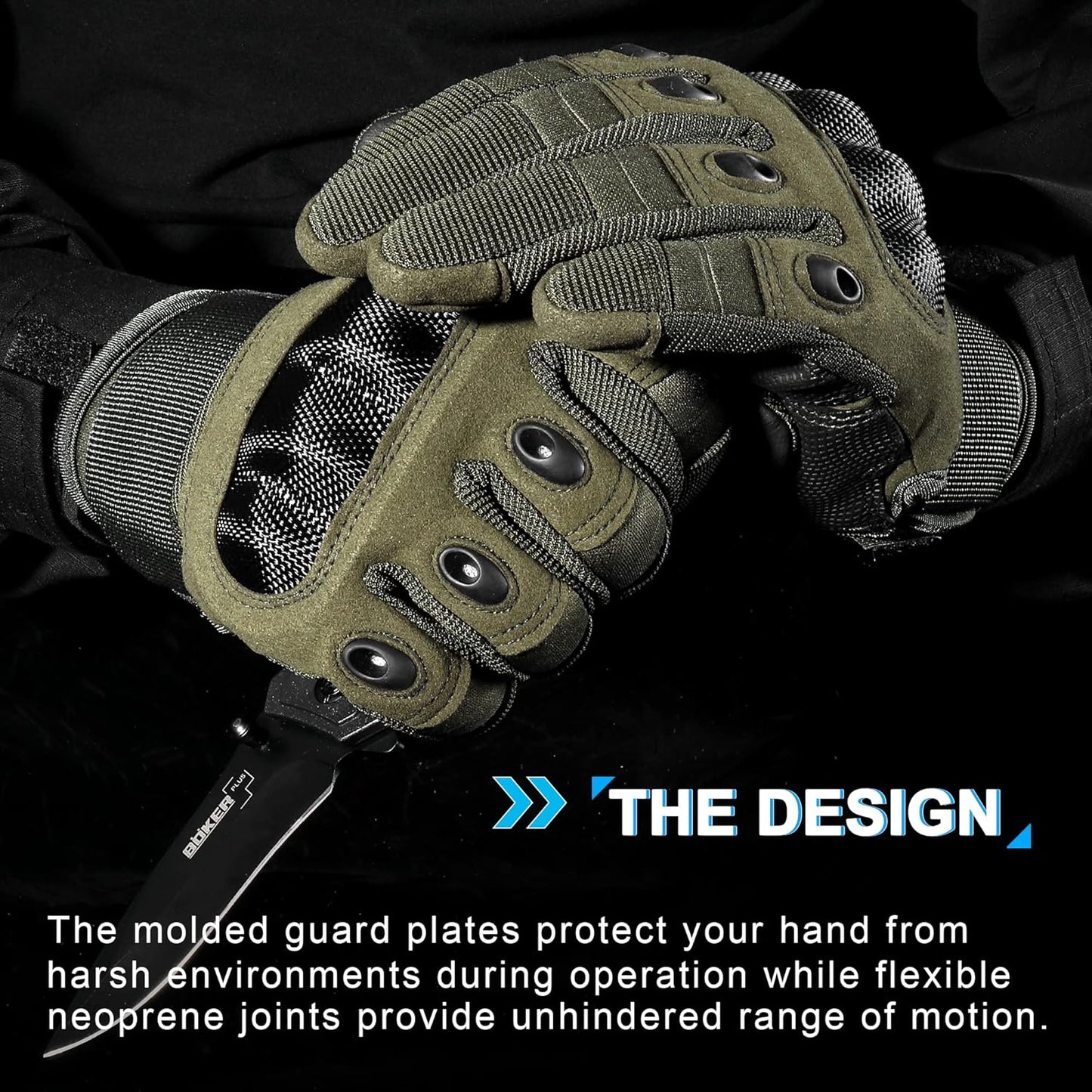 WTACTFUL Tactical Gloves - Touchscreen Design for Airsoft, Paintball & Motorcycle Use | Durable & Comfortable