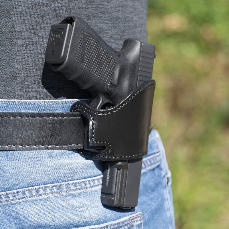 Bianchi Model 101, Foldaway Belt Slide Gun Holsters - Size 10 & 16 - Double Pack | Right Hand - Tan