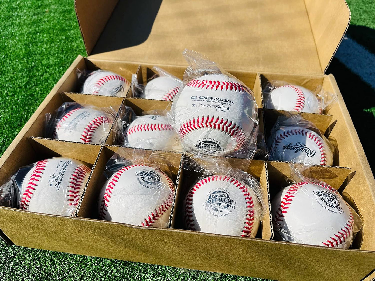 Rawlings Cal Ripken Baseballs - Competition Grade RCAL1 for Youth 14U | Multiple Count Options
