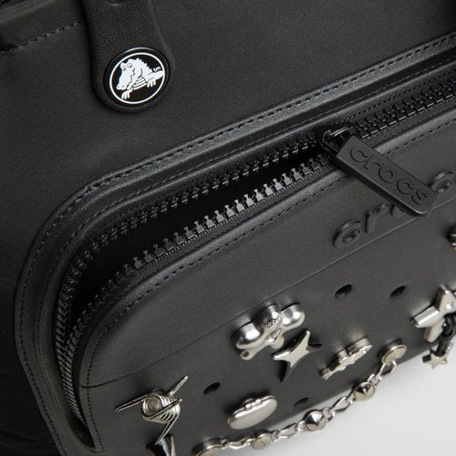 Crocs Classic Backpack, Personalize with Jibbitz Charms, Black, One Size