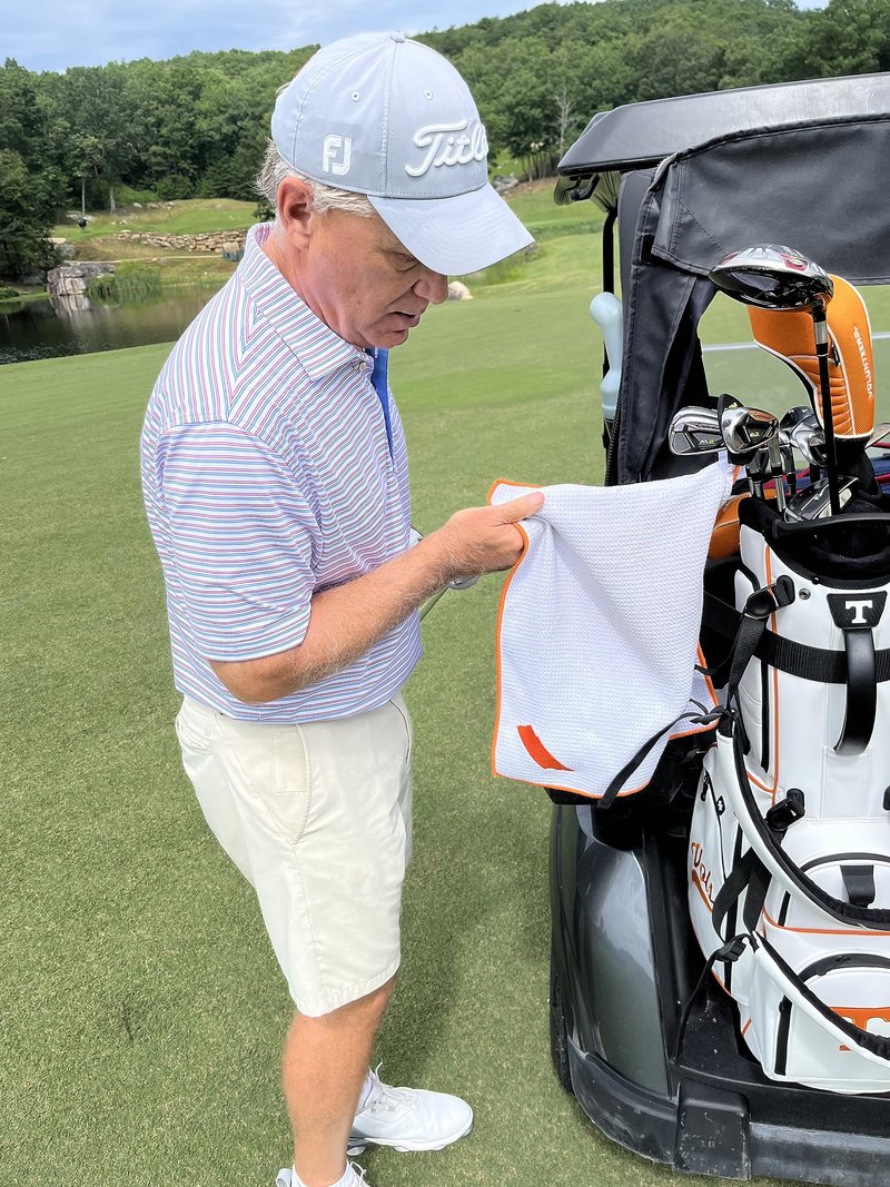 Clean Your Own Balls Magnetic Golf Towel-Tennessee