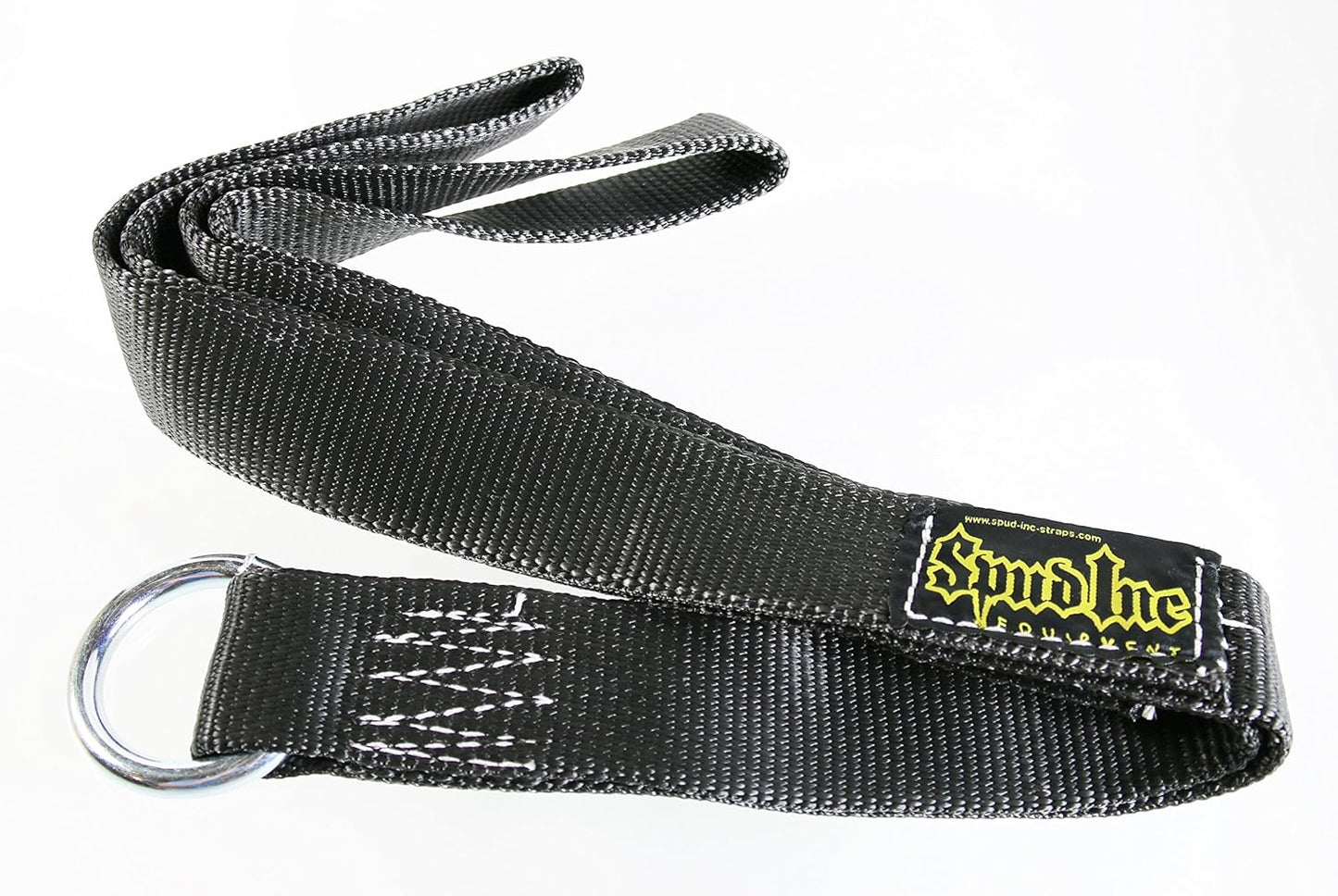 Spud, Inc. Abdominal Strap - 32" Heavy-Duty Black Ab Crunches with Forearm Handles