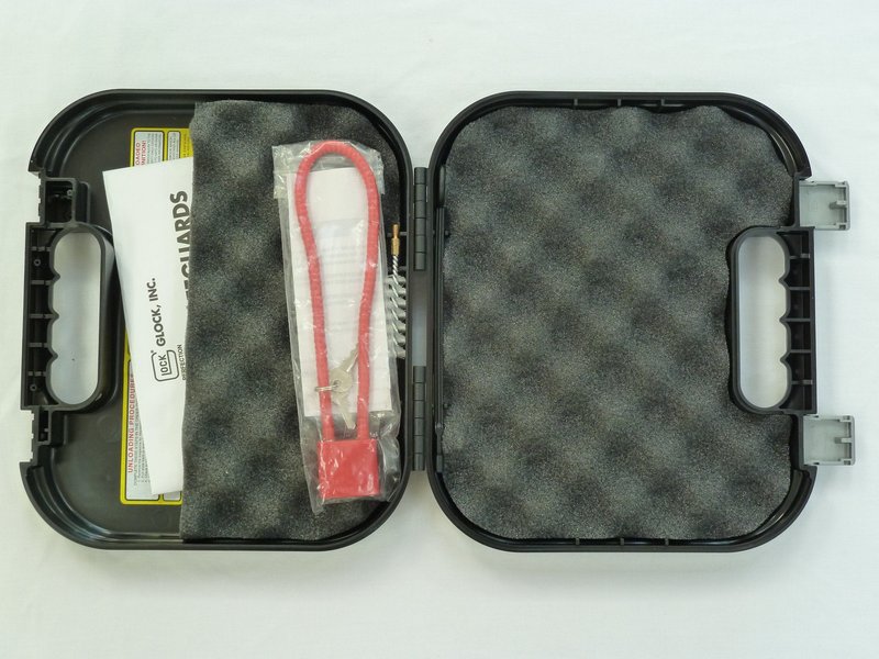 Glock Pistol Case Black With Logo