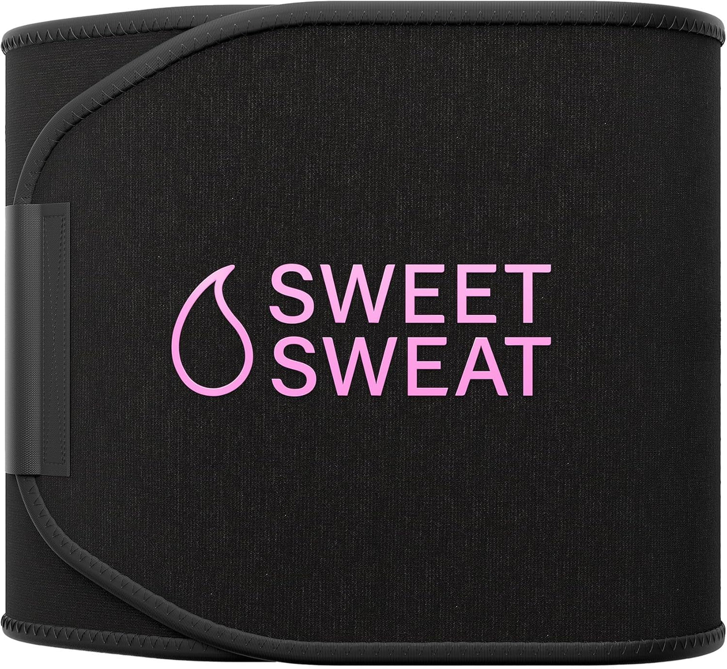 Sports Research Sweet Sweat Waist Trimmer - Premium Sweat Enhancing Fitness Band for All Sizes