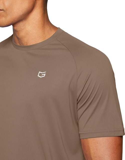 G Gradual Men's Quick-Dry Workout T-Shirts - Lightweight Cooling Gym Tee for Running & Hiking