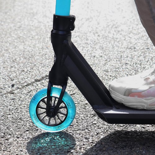 Limit LMT66 Pro Stunt Scooter-Best Trick Scooters for Kids 6 Years and Up-Intermediate and Beginner Complete Freestyle BMX Street Scooter for Teens Boys and Girls Blue