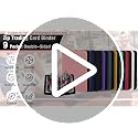 9 Pocket Card Binder - 30 Page Storage Album for Trading Cards, Pink