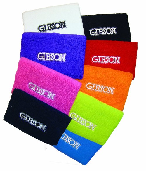 Gibson Athletic Gymnastics Wristbands (Set of 2), Orange