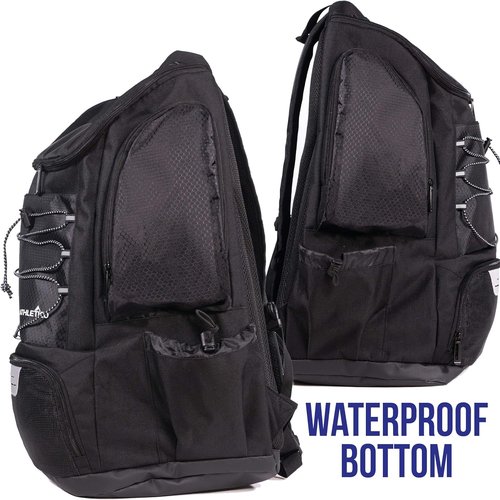 Athletico Swim Backpack - Versatile Swim Bag With Wet & Dry Compartments | Ideal for Swimming, Beach & Camping