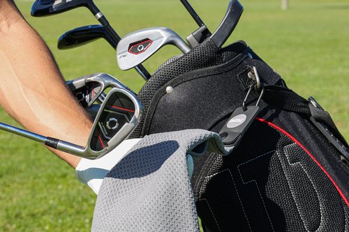 Playing It Forward Magnetic Golf Towel for Golf Bags with Clip for Men & Women, Waffle Weave Microfiber Towel with Industrial Strength Magnet for Strong Hold to Golf Carts or Clubs, Set of 2
