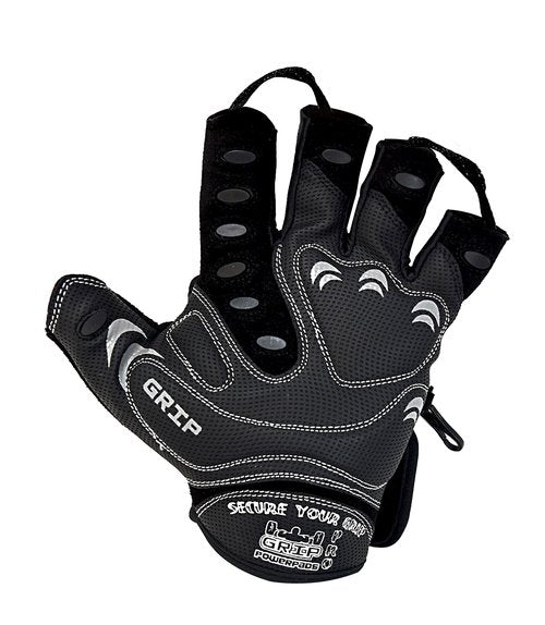 2017 Tips 2 Weightlifting Gloves Protect Your Hands & Improve Your Grip Best Body Building Fitness Exercise Accessories (Black, X-Large 8 5/8" - 9 1/2")