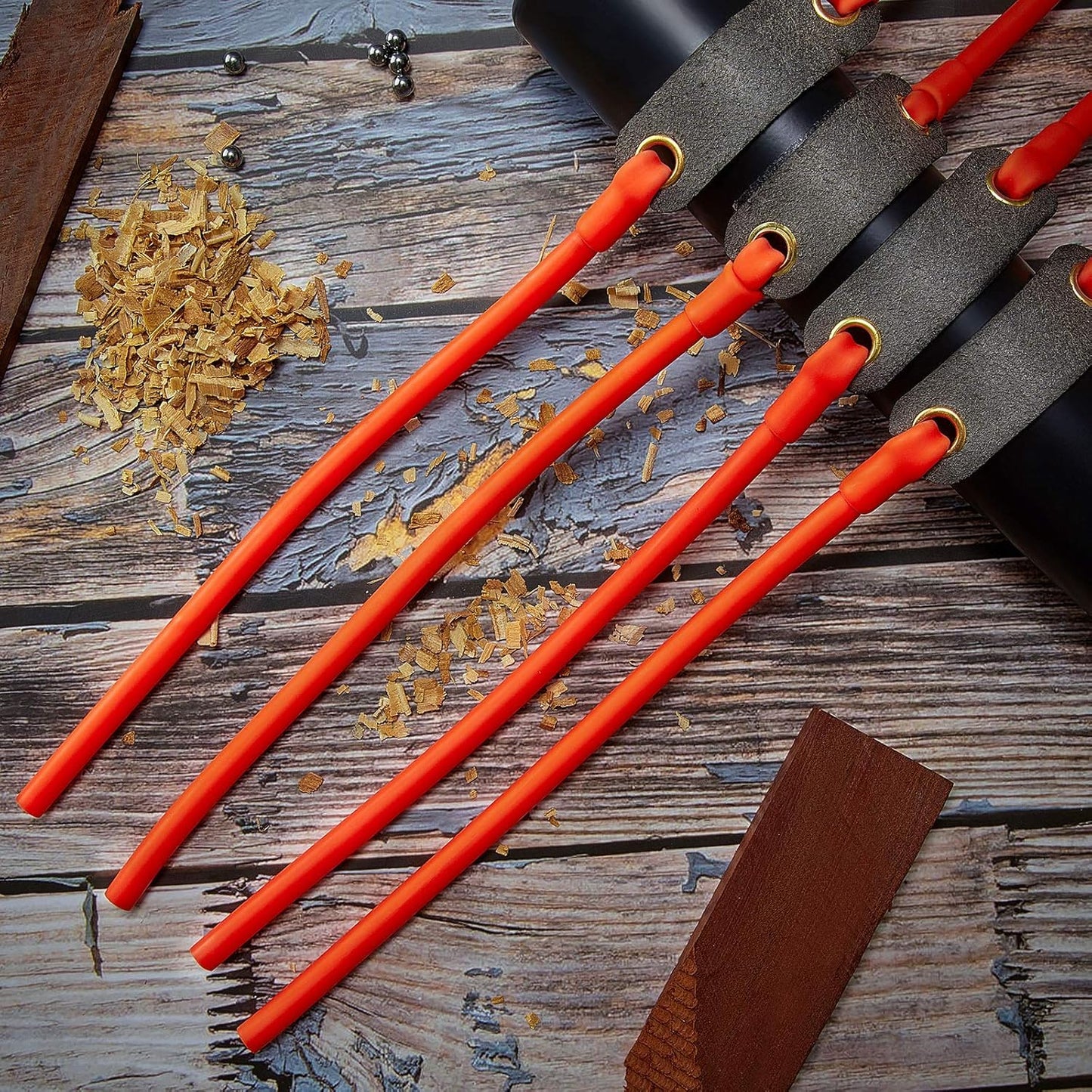 Shappy Slingshot Replacement Sets - Heavy-Duty Rubber Tubes for Hunting | 2/4/8 Pcs
