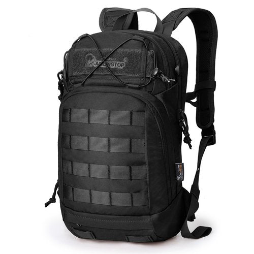 Mardingtop 15L Tactical MOLLE Hydration Backpack – Small Military Bag for Motorcycle, Hiking, Riding, Biking & EDC Daypack