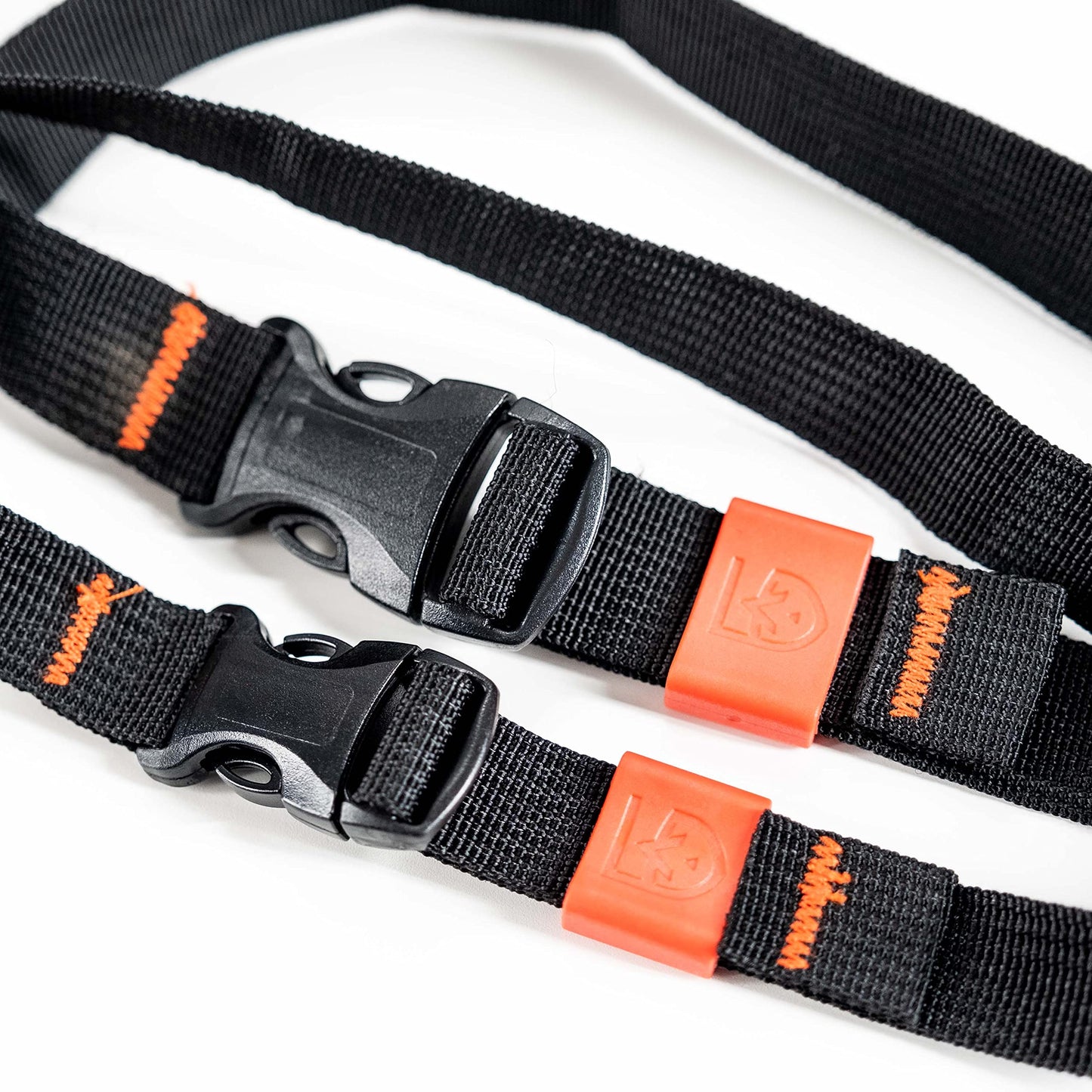 GEAR AID Utility Straps with Side-Release Buckle, Secure and Compress Camping, Biking, Hunting, Boating Gear, 1" Width, 40" Length