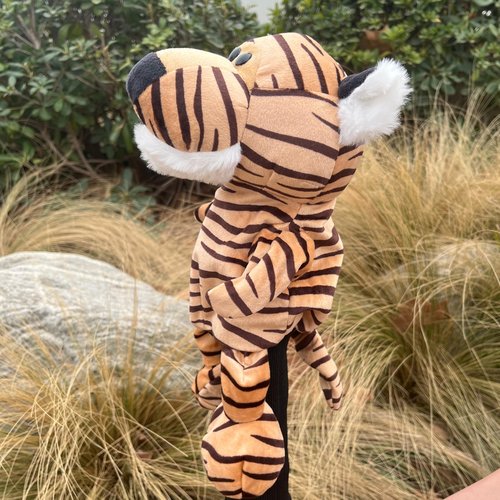wolfman Golf Club Covers Driver Headcover Funny Cute Animal Golf Club Covers Stylish Protection for Clubs Golf Gear Driver for Men/Women/Youth (Tiger)