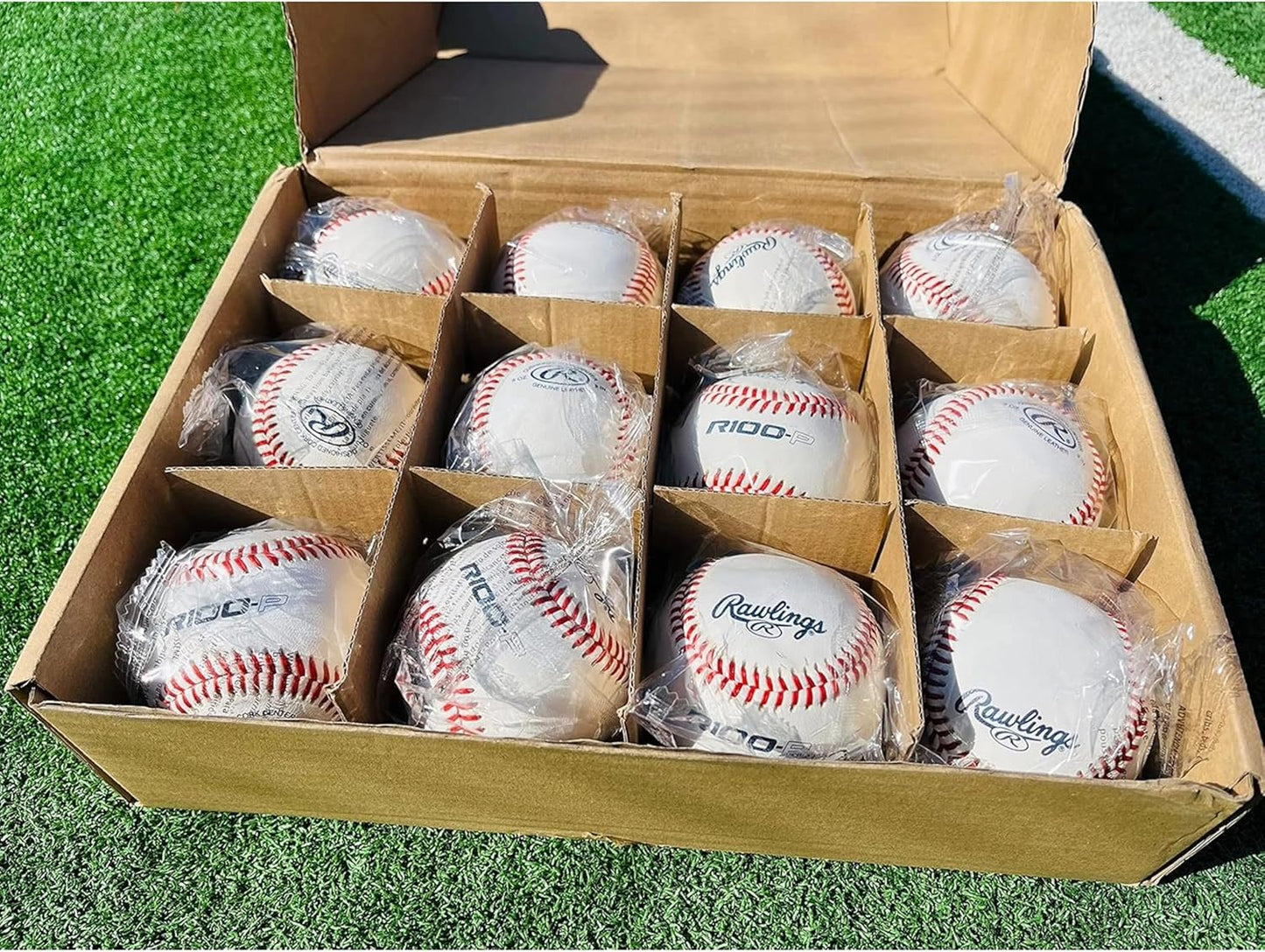 Rawlings Practice Baseballs - R100-P & FSR100-P | Ideal for Collegiate, High School & Youth Play