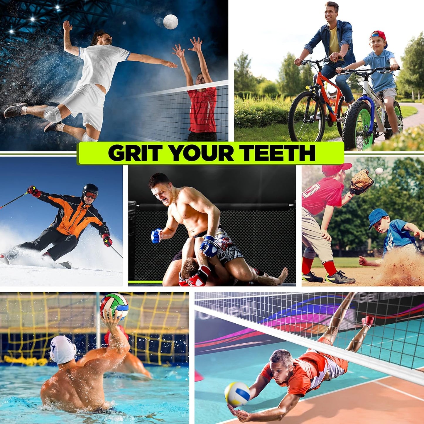 RDX Mouth Guard - Adult Boxing & MMA Gum Shield with Storage Case | Perfect for Contact Sports 12+