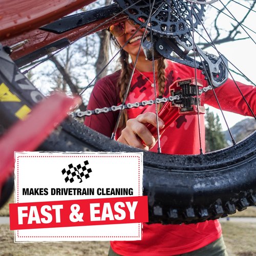 Finish Line Speed Bike Degreaser 54-Ounce and Grunge Brush Chain Cleaning Tool Bundle