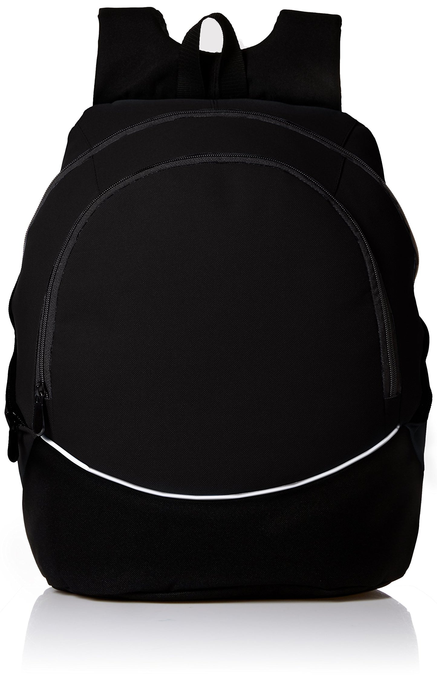 Augusta Sportswear Large Tri-Color Backpack, One Size, Black/Black/White