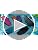 Neoprene Snorkel Mask Strap Cover - 3 Pcs Set in Rose Red, Black, Blue