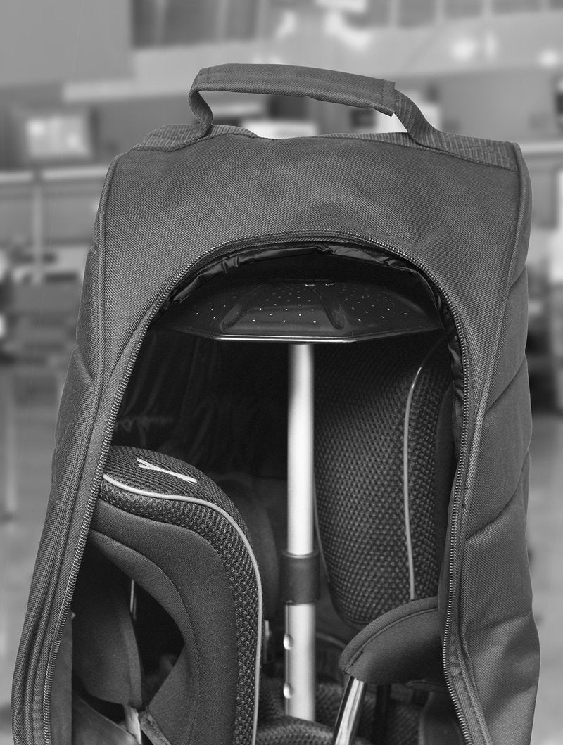JEF World of Golf The Protector Golf Club Travel Support Protection,Black,Grey
