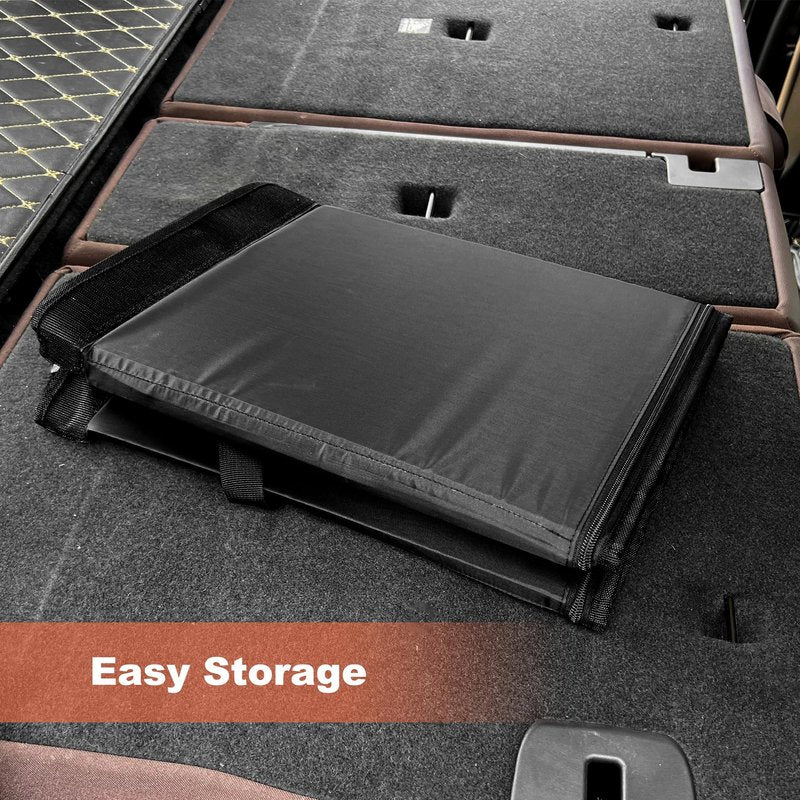 MYDAYS Car Rear Seat Mattress Extension Plate, Portable Air Mattresses Extenders for Sleeping, Increase Travel Trunk Bed Space for Car/SUV Camping