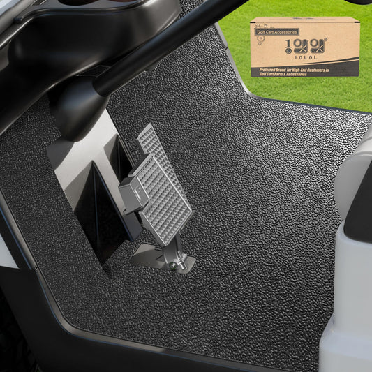 10L0L Golf Cart Floor Mat for Yamaha G29 Drive/Drive 2,High Temperature Resistant Silica Gel Mat,8mm Thick Not Deformed Non-Slip (Drive2)
