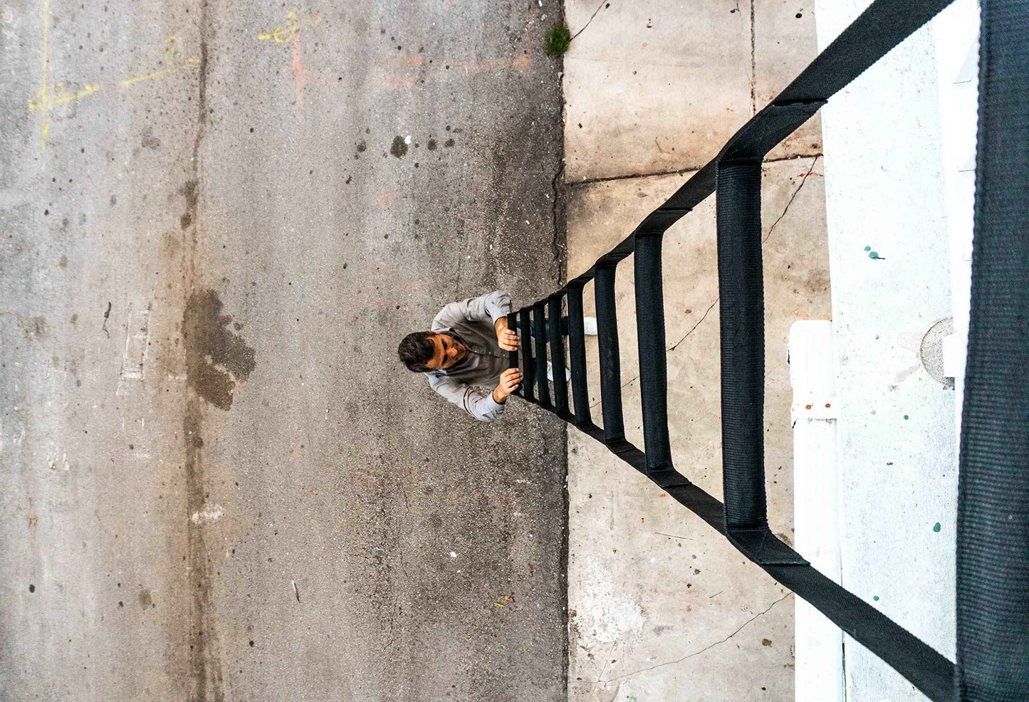 Rope Ladder 2-Story 13 ft | Rope Escape Ladder for Kids or Adults | Fire Escape Ladder for 2 Story Homes | Spring Hooks Incl. | Ultra Lightweight Compacr & Durable