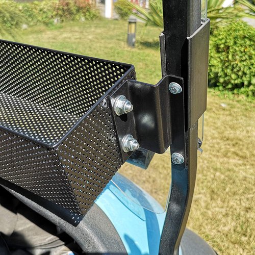 10L0L Golf Cart Front Inner Storage Basket for Club Car Precedent and Club Car DS 2000-UP Models, Large Compartments Dashboard Front Storage Tray Organizer