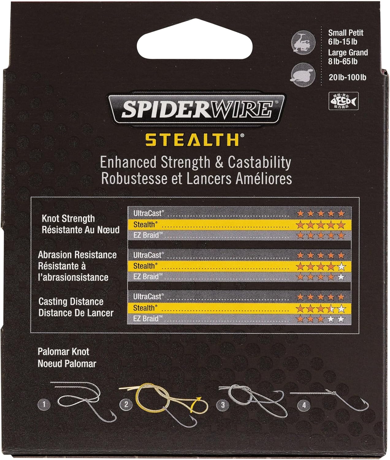 SpiderWire Stealth Braid Fishing Line - Durable, Low-Visibility Design | 150 Yards, Green