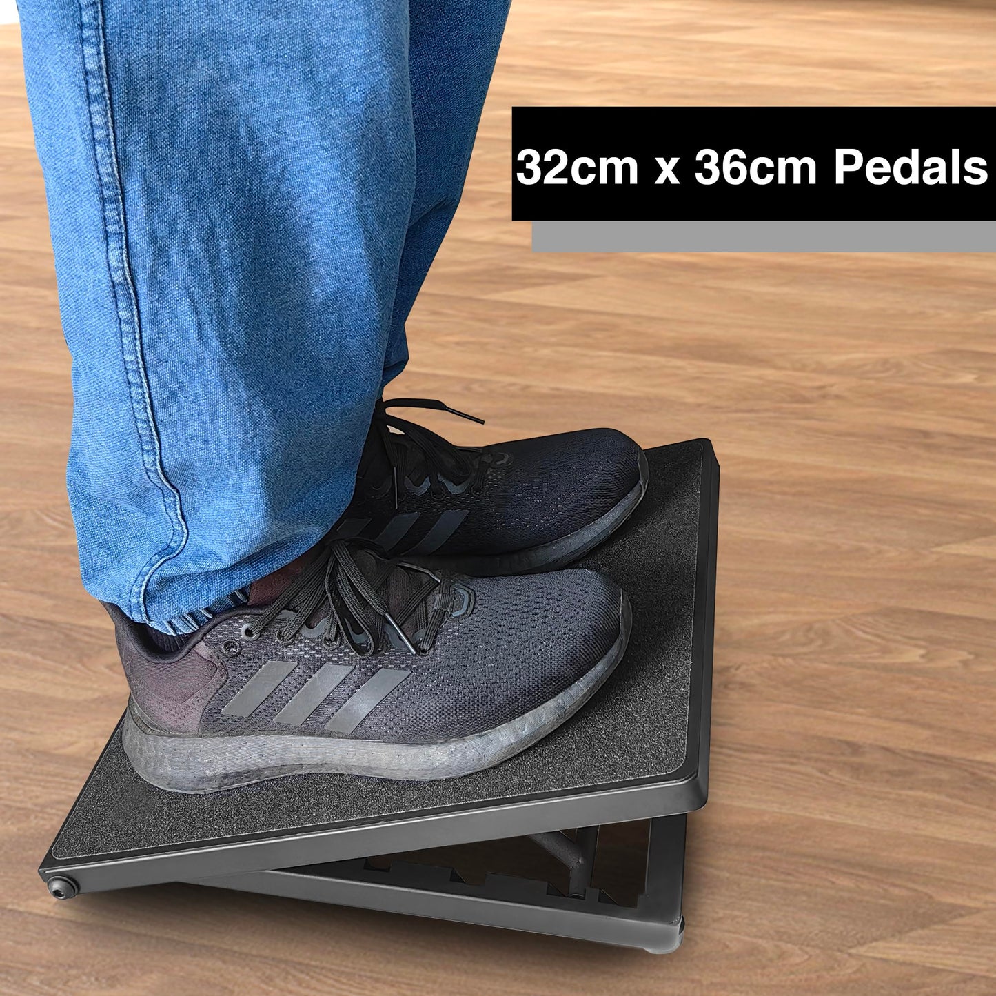 Professional Steel Slant Board Calf Stretcher Adjustable Balance Board with Non-Slip Surface for Ankle and Foot Stretching