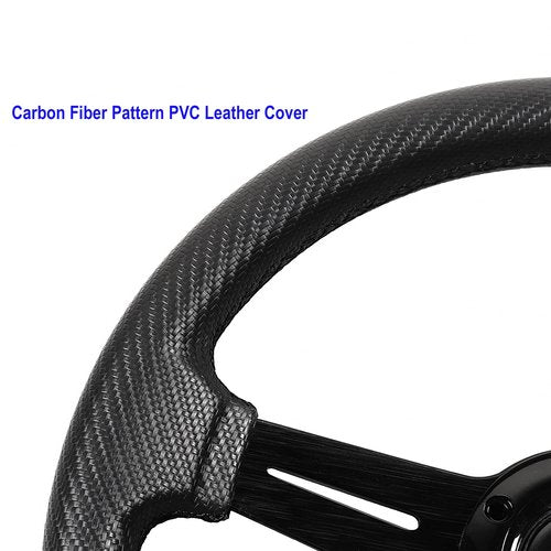 HENKOOLA Golf Cart Steering Wheel 13 inch Universal for Club Car DS Precedent Tempo EZGO RXV TXT Yamaha