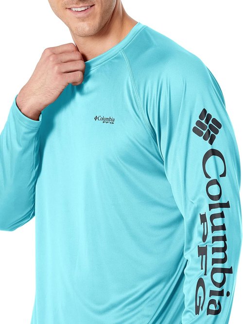 Columbia Men's PFG Terminal Tackle Long Sleeve Shirt - Lightweight, Quick-Dry Fabric | Ideal for Fishing