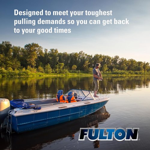 Fulton XP10 Utility Trailer Jack - 1,200 lbs Lift Capacity | Side Mount, 10 Inch Travel