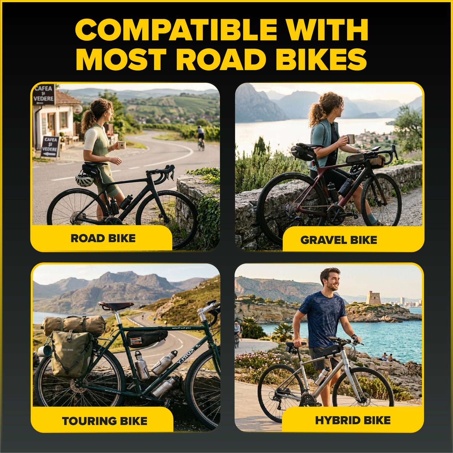 Ultraverse Bike Inner Tube for 700x28-32c, 28 inch Bicycle Wheel Sizes with 48mm Presta Valve - Butyl Rubber Tubes for Road and Gravel Bikes - 2 Pack with 2 tire levers Included