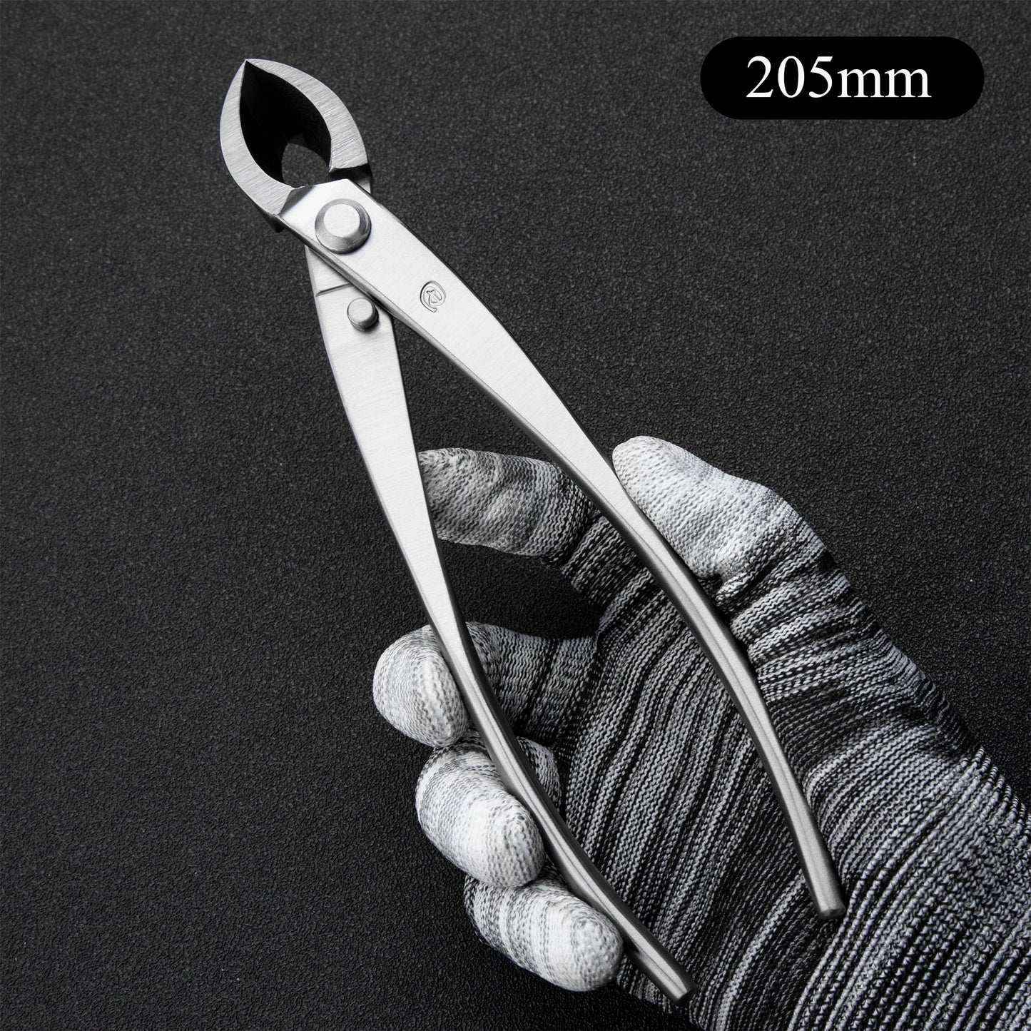 TianBonsai Bonsai Tools 5-Piece Alloy Steel Bonsai tool Kit In Cluding 210mm Long Handle Scissors / 205mm Branch Cutter / 205mm Knob Cutter / 200mm Straight Root Hook/Tweezers (NBK5-01)