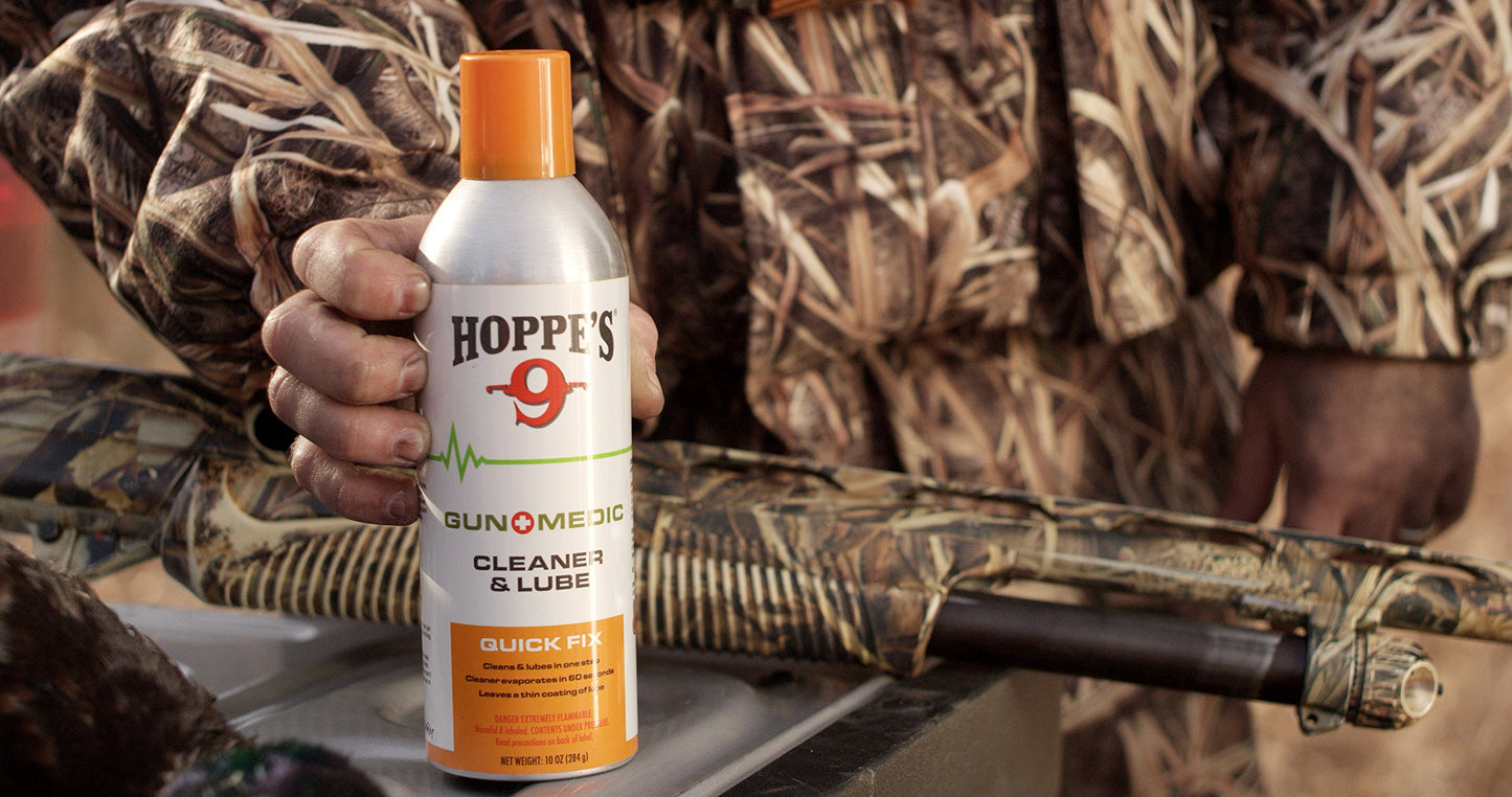 Hoppe's Gun Medic Bio-Based Cleaner & Lube, 10 oz
