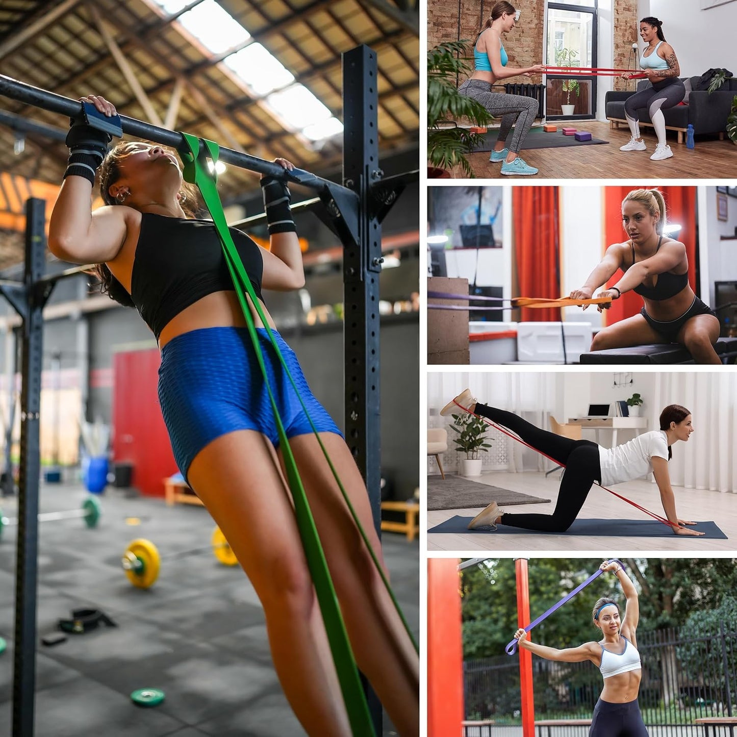 Skiennix Resistance Bands - Versatile Workout Bands Set for Full Body Training | Ideal for Home Workouts & Physical Therapy