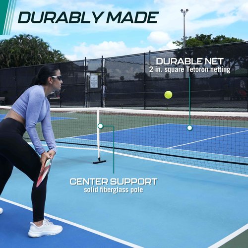 Orca Pickleball 22-ft Net Full Court Set
