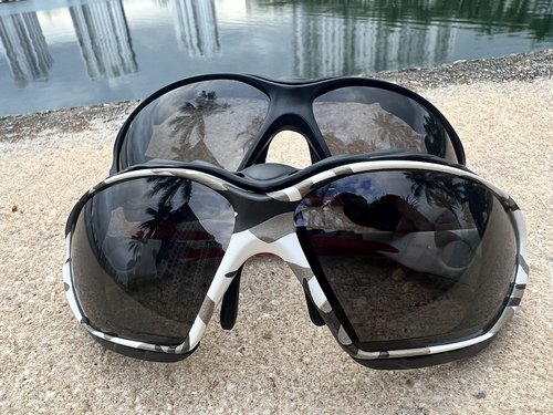 Platinum Sun Polarized Floating Sunglasses Men Women - UV400 Swimming Goggles Men & Women with Anti-Slip Strap & Foam Padding (Camo)