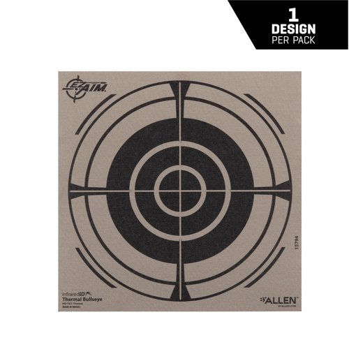 EZ Aim 8 Inch Adhesive Thermal Bullseye Target