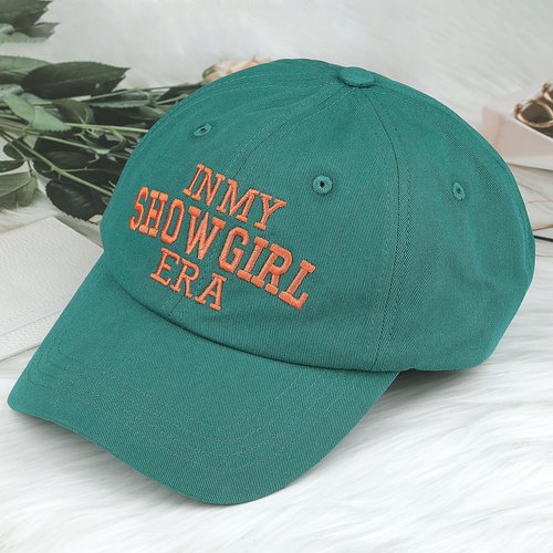 in My Showgirl Era Embroidered Trucker Eldest Daughter Tour Concert Inspired Outfit Match Hat for Fans Gift Women Men (US, Alpha, One Size, in My Showgirl ERA)